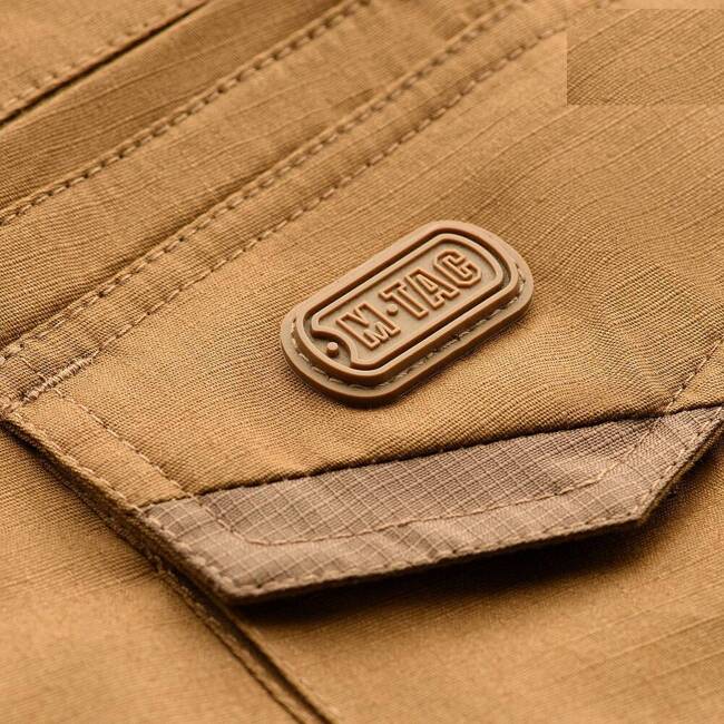 SHORT PANTS AGGRESSOR GEN.II FLEX - COYOTE BROWN - M-TAC