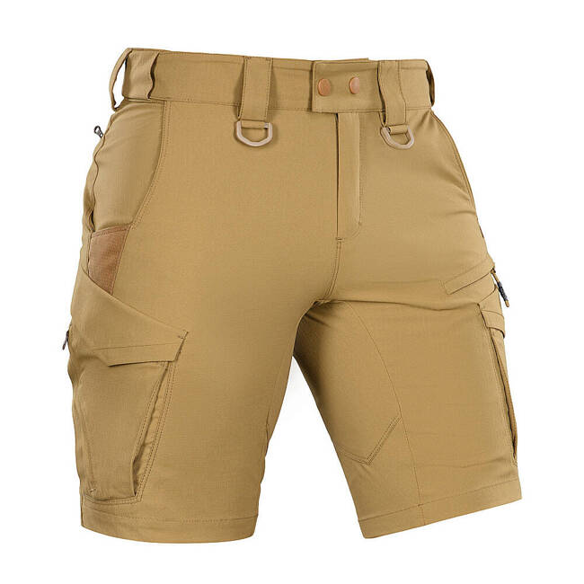 SHORT PANTS AGGRESSOR SUMMER FLEX - COYOTE BROWN - M-TAC