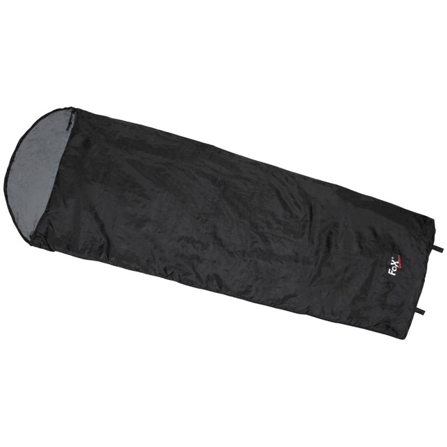 SLEEPING BAG - EXTRALIGHT - BLACK 