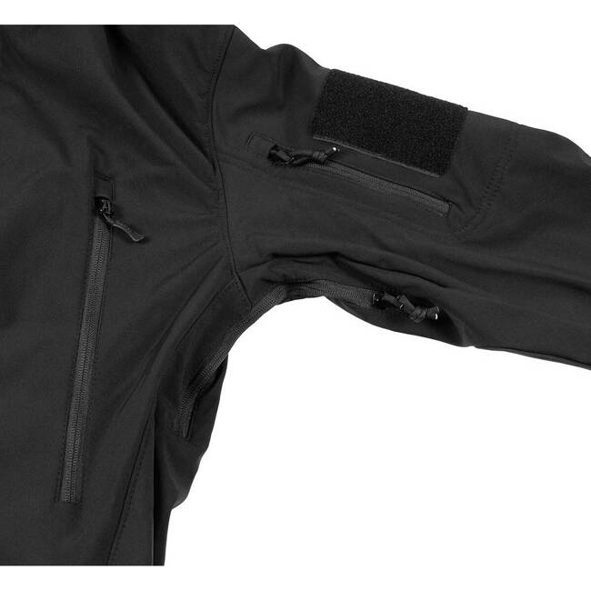 SOFT SHELL JACKET "SCORPION" - BLACK