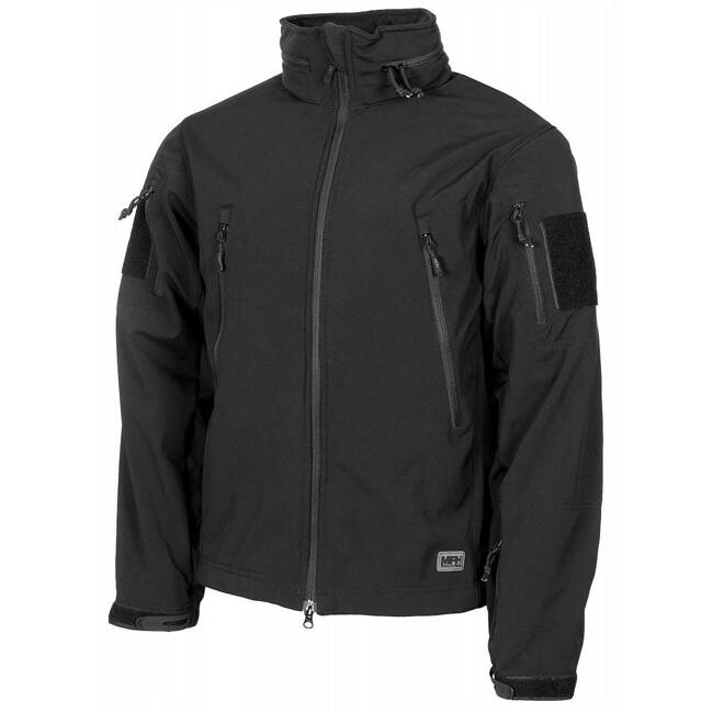 SOFT SHELL JACKET "SCORPION" - BLACK