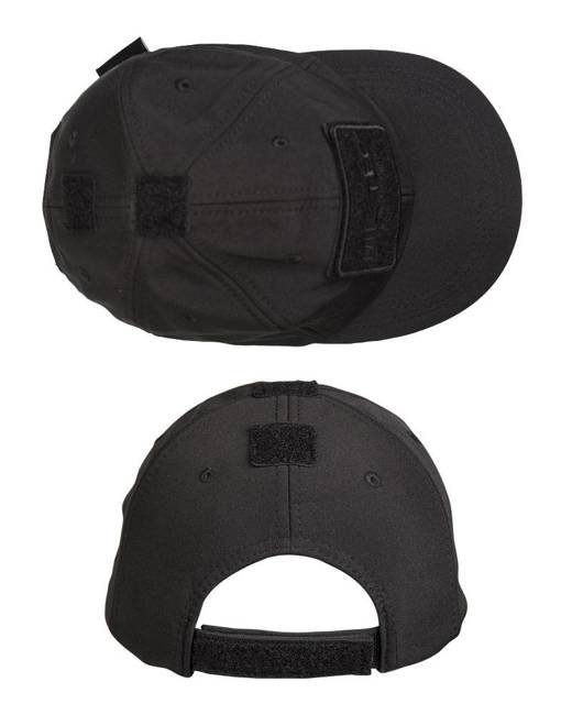 SOFTSHELL BASEBALL CAP - Mil-Tec® - BLACK