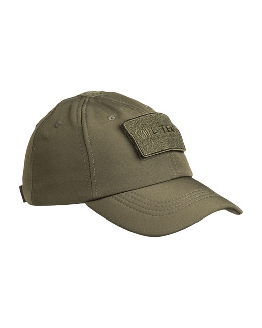 SOFTSHELL BASEBALL CAP - Mil-Tec® - OD