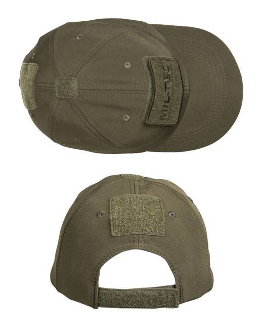 SOFTSHELL BASEBALL CAP - Mil-Tec® - OD