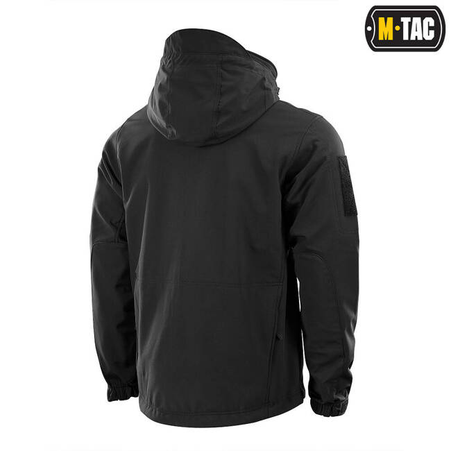 SOFTSHELL JACKET, BLACK - M-TAC