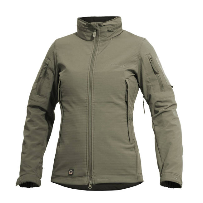 SOFTSHELL JACKET FOR WOMEN - "ARTAXES" - Pentagon® - GREEN RAL7013