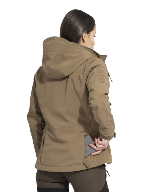 SOFTSHELL JACKET FOR WOMEN - "ARTAXES" - Pentagon® - GREEN RAL7013