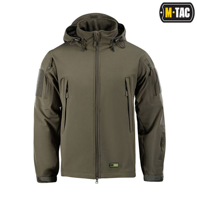 SOFTSHELL JACKET, OLIVE - M-TAC