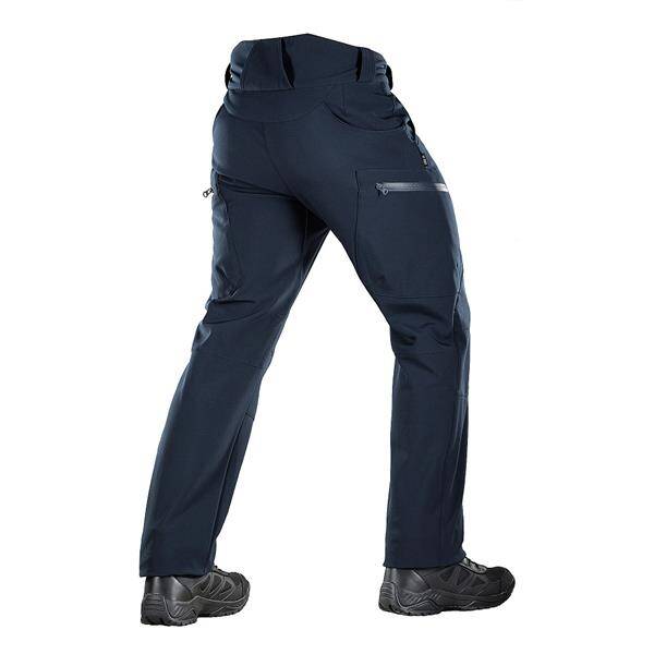 SOFTSHELL TACTICAL WINTER TROUSERS, DARK NAVY BLUE - M-TAC