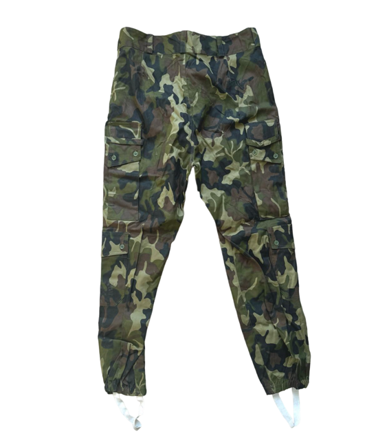 SUMMER TROUSERS - CAMOUFLAGE MOSAIC - MILITARY SURPLUS ROMANIAN ARMY - NEW