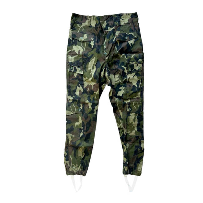 SUMMER TROUSERS - CAMOUFLAGE MOSAIC - MILITARY SURPLUS ROMANIAN ARMY - NEW