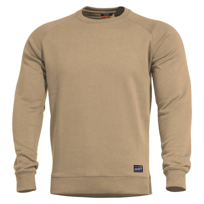 SWEATER - "HAWK BLANK" - PENTAGON® - TAN BROWN