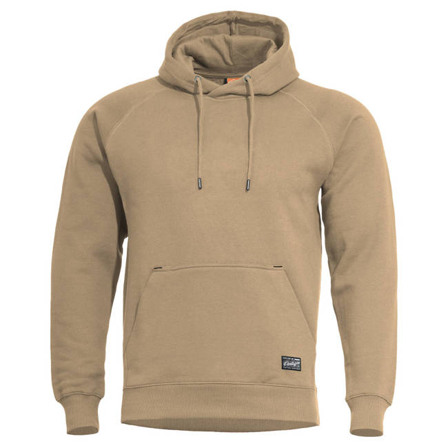 SWEATER WITH HOOD - "PHAETON" - PENTAGON® - TAN BROWN