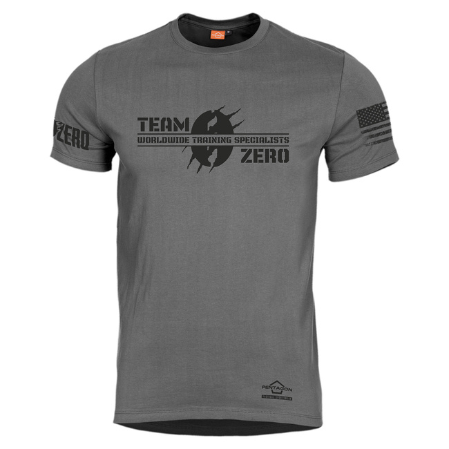 T-SHIRT - AGERON ZERO EDITION - Pentagon® - WOLF GREY