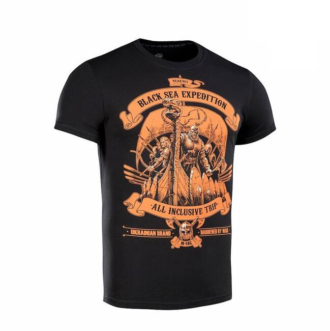 T-SHIRT BLACK SEA EXPEDITION - BLACK - M-TAC