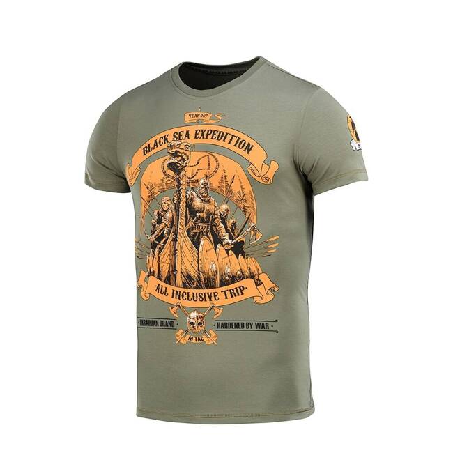 T-SHIRT BLACK SEA EXPEDITION - LIGHT OLIVE - M-TAC