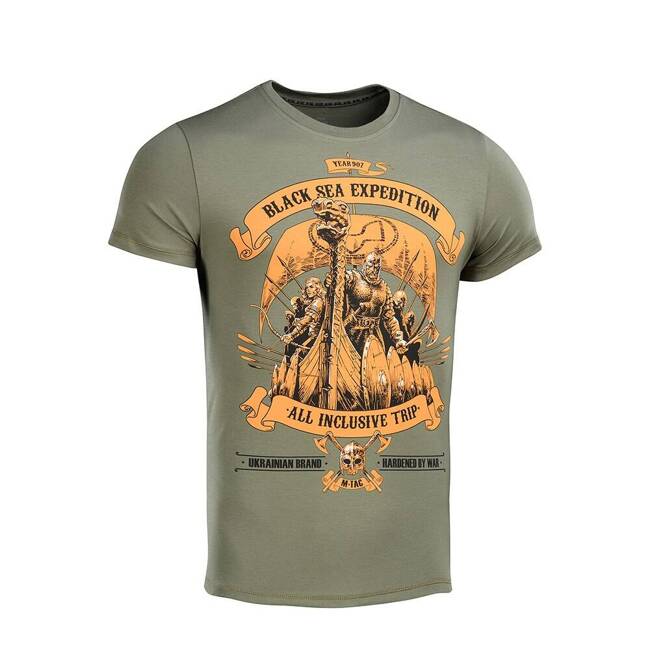 T-SHIRT BLACK SEA EXPEDITION - LIGHT OLIVE - M-TAC