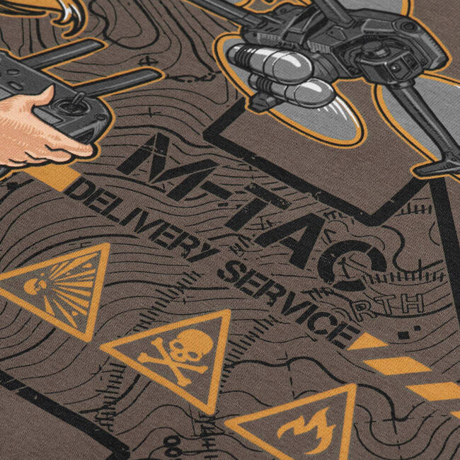 T-SHIRT DELIVERY SERVICE - DARK OLIVE - M-TAC