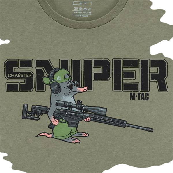 T-SHIRT MOLE - LIGHT OLIVE - M-TAC