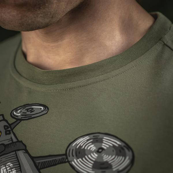 T-SHIRT QUADCOPTER - LIGHT OLIVE - M-TAC