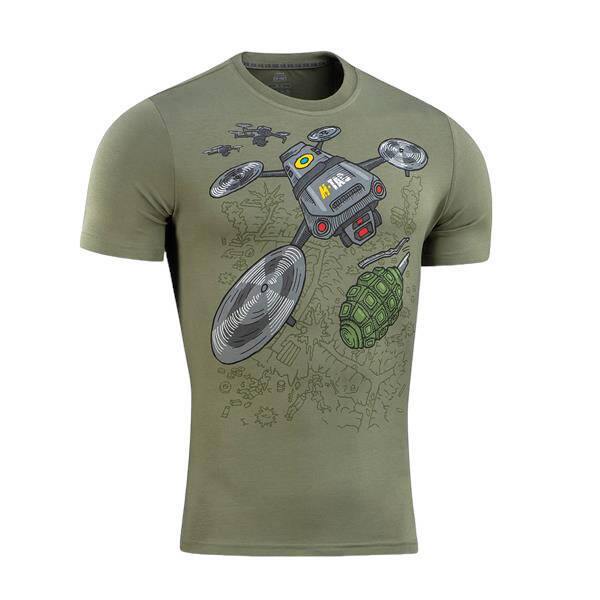 T-SHIRT QUADCOPTER - LIGHT OLIVE - M-TAC