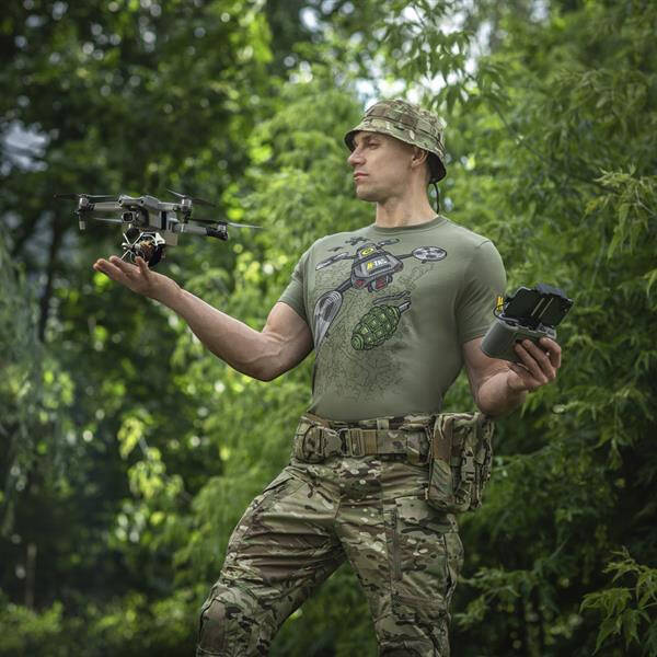 T-SHIRT QUADCOPTER - LIGHT OLIVE - M-TAC