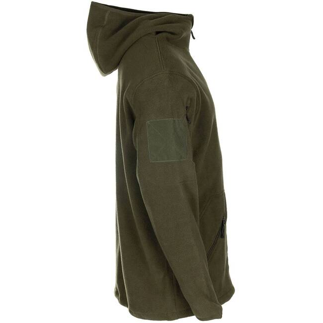 TACTICAL FLEECE JACKET, OD GREEN - MFH