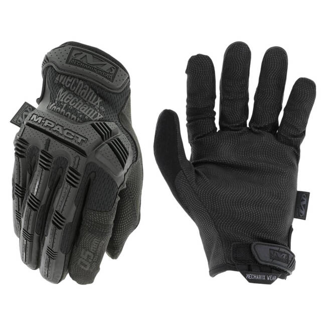 TACTICAL GLOVES - M-PACT - MECHANIX HIGH DEXTERITY 55 - BLACK