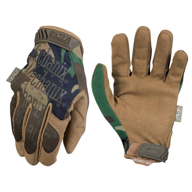 TACTICAL GLOVES - "ORIGINAL" - MECHANIX® - WOODLAND CAMO