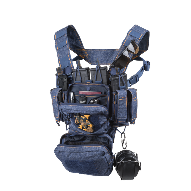 TACTICAL HARNESS - TRAINING MINI RIG (TMR)® - NYLON - Helikon-Tex® - BLUE MELANGE