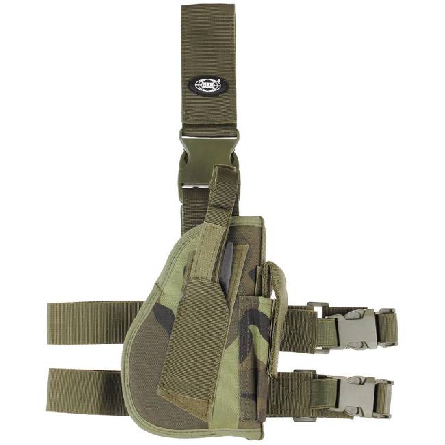 TACTICAL HOLSTER FOR RIGHT LEG - MFH® - M95 CZ CAMO