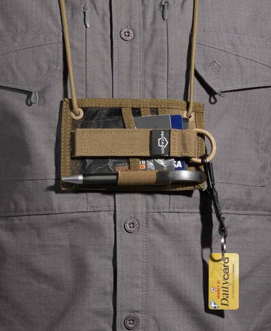 TACTICAL ID CARD HOLDER POUCH - Pentagon - COYOTE