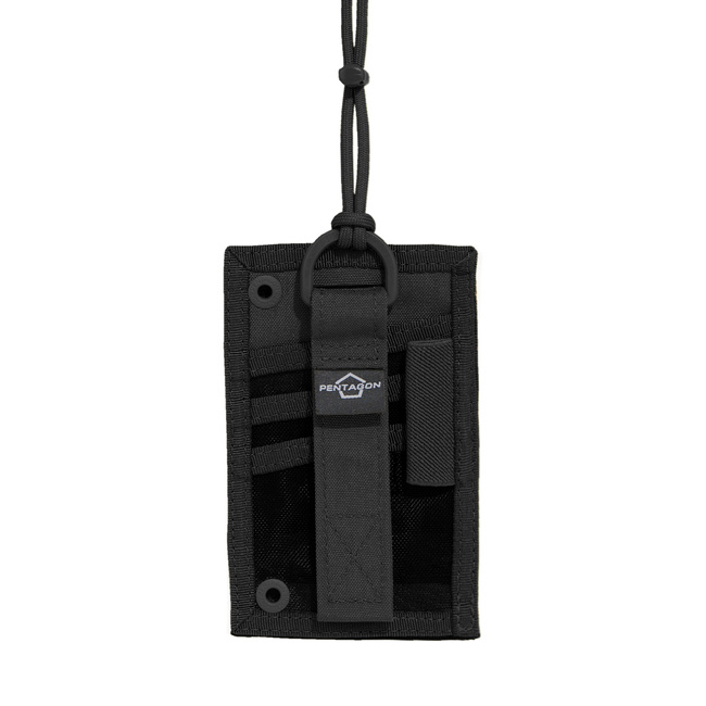 TACTICAL ID CARD HOLDER POUCH - Pentagon® - BLACK