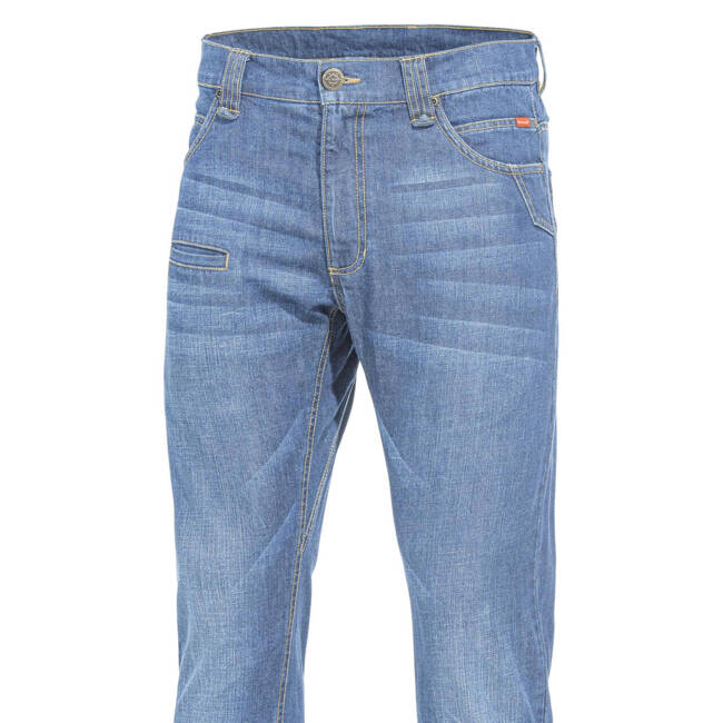 TACTICAL JEANS - ROGUE - PENTAGON  - LIGHT INDIGO BLUE - LENGTH 32