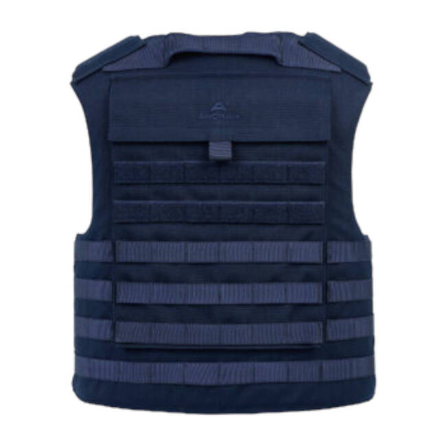 TACTICAL SOFT ARMOR VEST WITH “MOLLE” SYSTEM - TACTICAL II - FR/BK/SH - ANORAK - NAVY BLUE