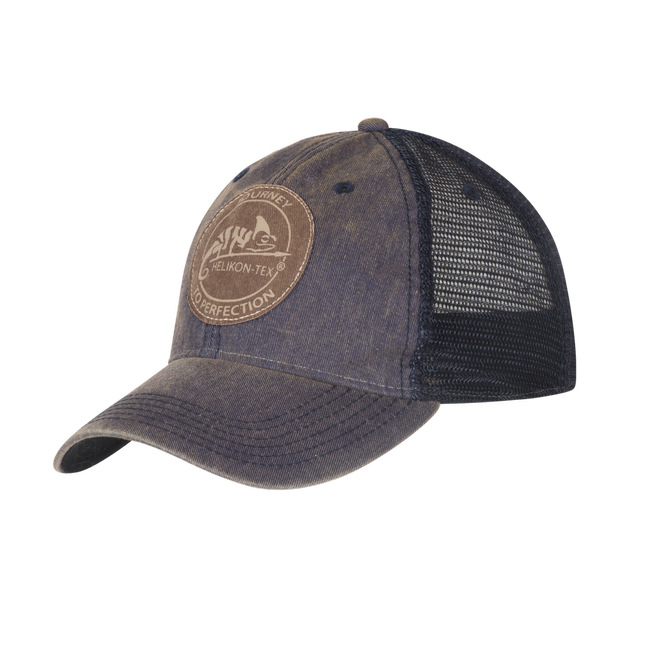 TACTICAL TRUCKER CAP - DIRTY WASHED COTTON - Helikon-Tex® - DIRTY WASHED NAVY/NAVY