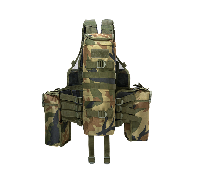 TACTICAL VEST - WOODLAND - BRANDIT