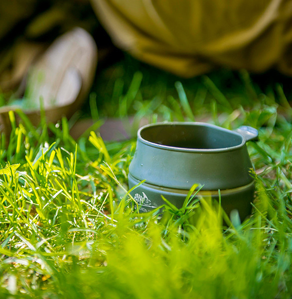 TPE FOLDABLE CUP - FOLD-A-CUP® - Helikon-Tex® - OLIVE GREEN