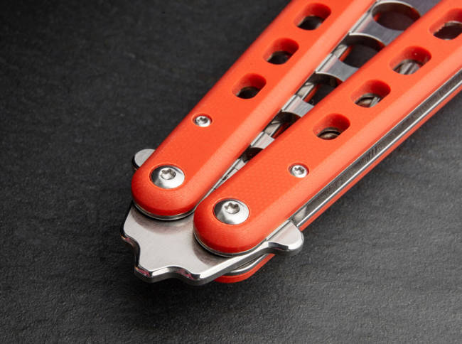 TRAINING KNIFE BALISONG TRAINER RED - BOKER