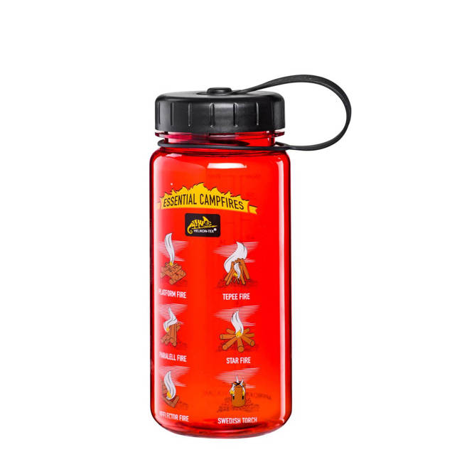 TRITAN™ BOTTLE - WIDE MOUTH CAMPFIRES - 550 ML - Helikon-Tex® - RED