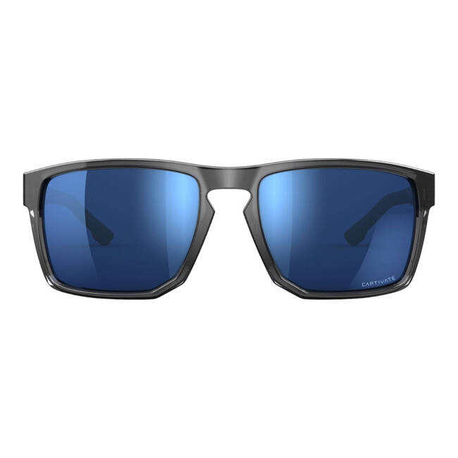 Tactical glasses - WX FOUNDER Lenses: CAPTIVATE™ Polarized Blue Mirror Frame: Gloss Crystal Grey - WILEYX