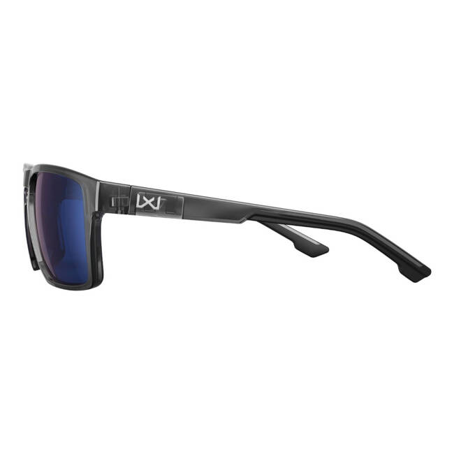 Tactical glasses - WX FOUNDER Lenses: CAPTIVATE™ Polarized Blue Mirror Frame: Gloss Crystal Grey - WILEYX