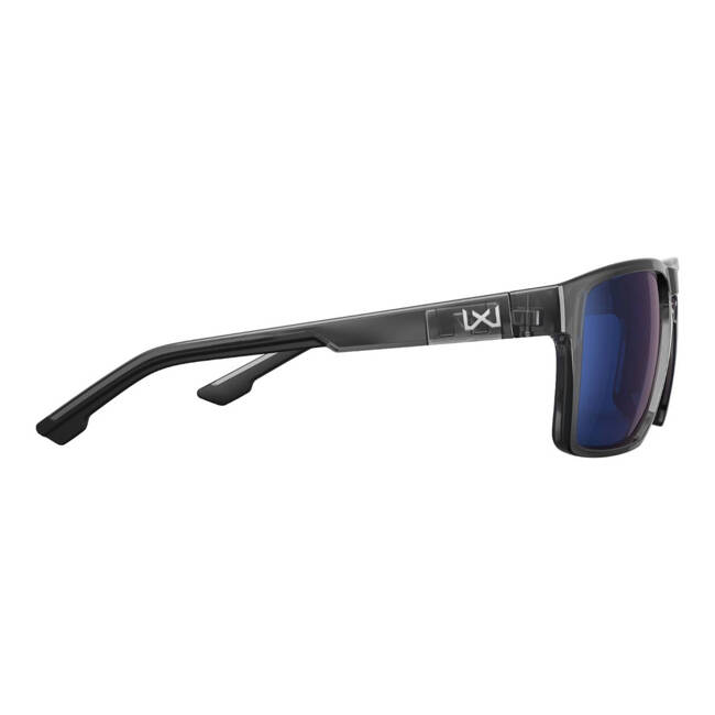 Tactical glasses - WX FOUNDER Lenses: CAPTIVATE™ Polarized Blue Mirror Frame: Gloss Crystal Grey - WILEYX