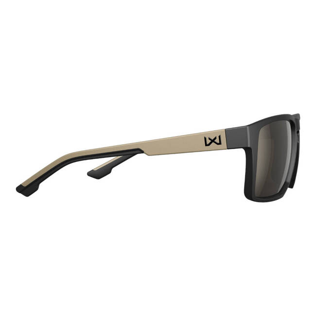 Tactical glasses - WX FOUNDER Lenses: CAPTIVATE™ Tungsten Mirror Frame: Matte Black/Tan - WILEYX