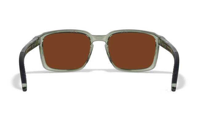 Tactical glasses - Wileyx - ALFA - Bronze Mirror Lens/Frame Light Olive/Grey