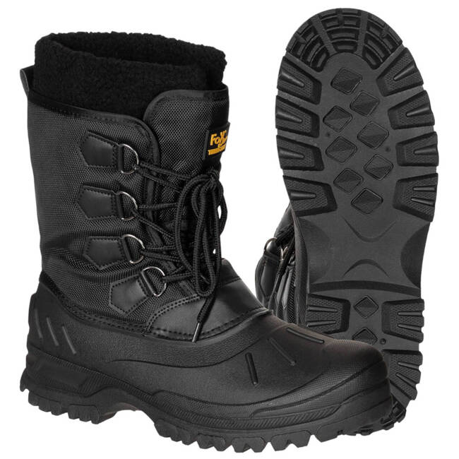 Thermo boots with laces - black - MFH