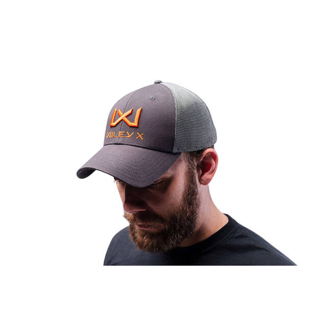 Trucker Cap - Dark Grey Orange WX/Wiley X - Wiley X