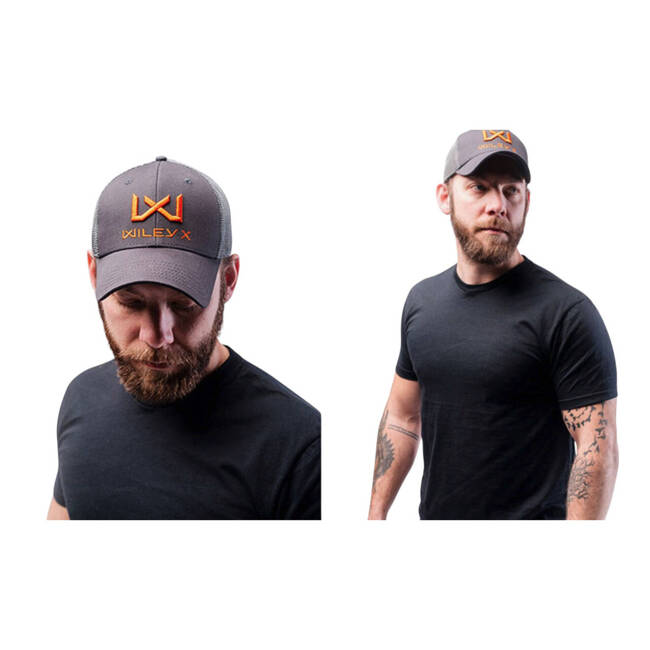 Trucker Cap - Dark Grey Orange WX/Wiley X - Wiley X