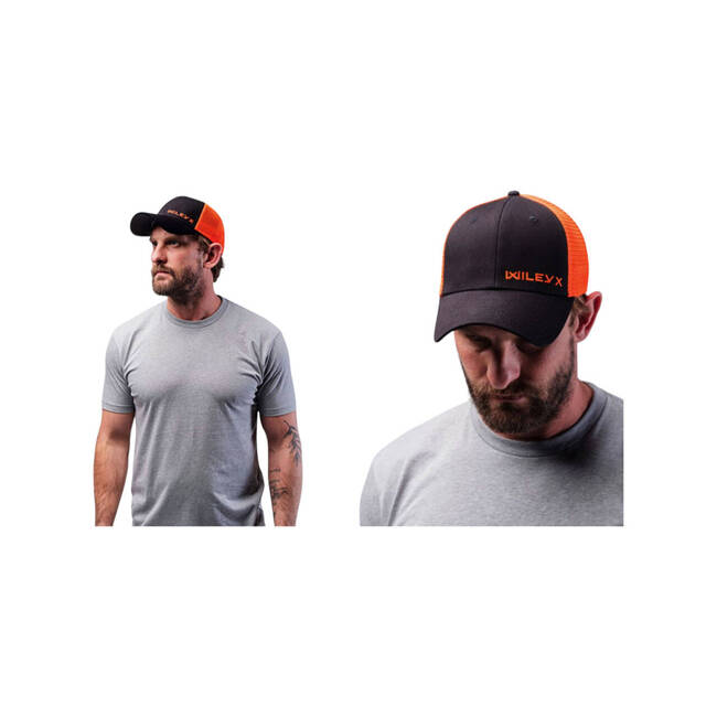 Trucker Cap - Dark Grey/Signal Orange Signal Orange Wiley X - Wiley X