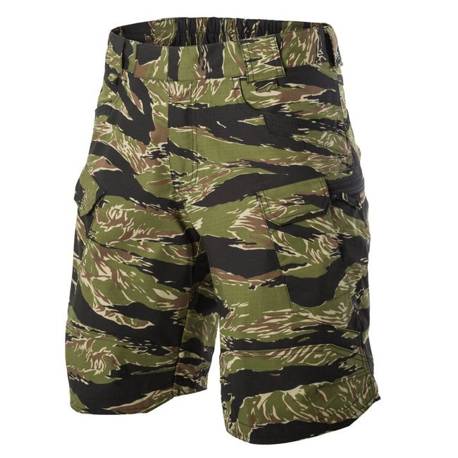 URBAN TACTICAL SHORTS 11 - POLYCOTTON STRETCH RIPSTOP - Rhodesian camo